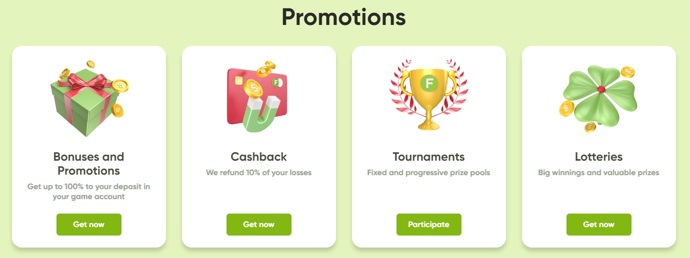 Fresh Casino Bonus Program
